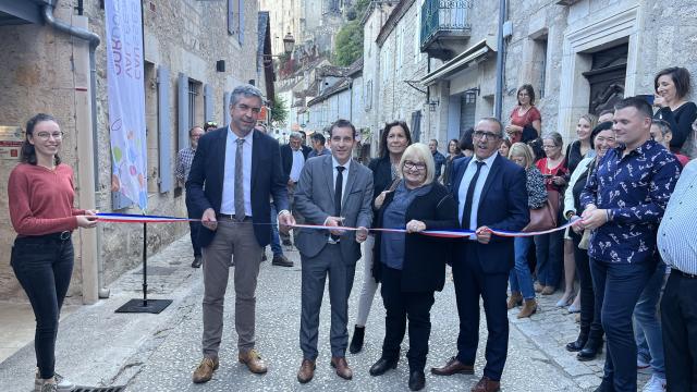 Inauguration Bureau Office Tourisme Rocamadour