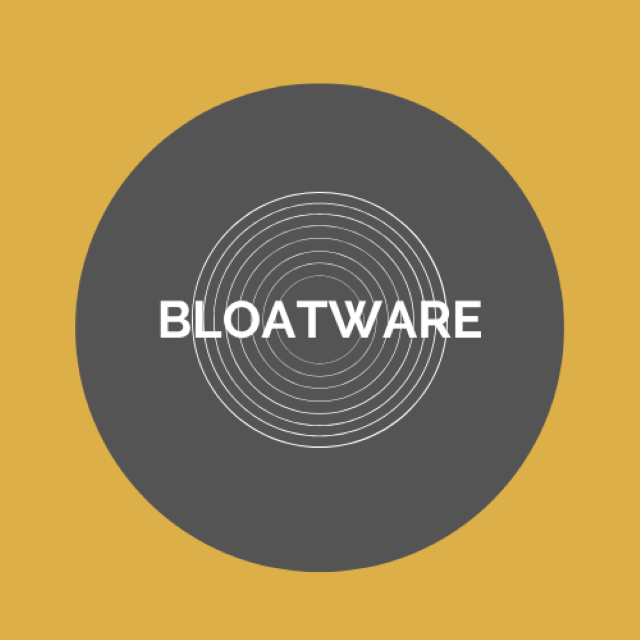 Bloatware - 1