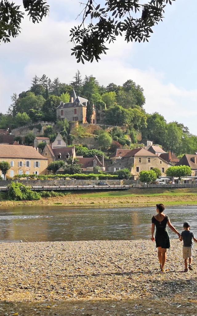 Plage De Limeuil @guide Du Périgord