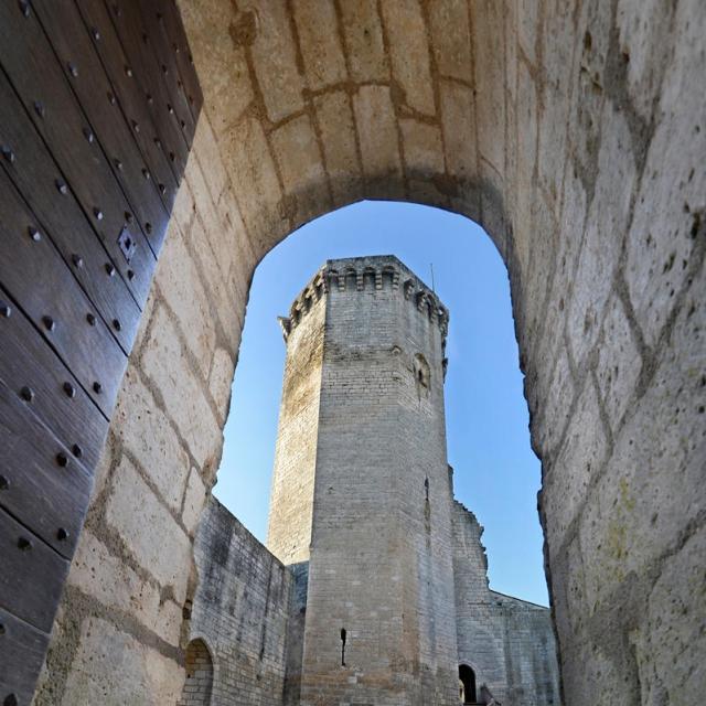 Conseil Departemental 24 Bourdeilles Porte Donjon