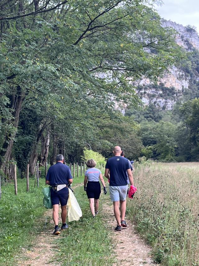 Cleanwalk à Lacave le 25 août 2023