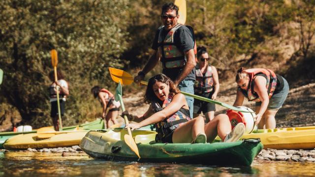 Descente en canoë sur la Dordogne