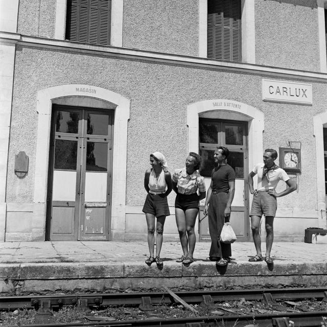 Gare de Carlux - Robert Doisneau