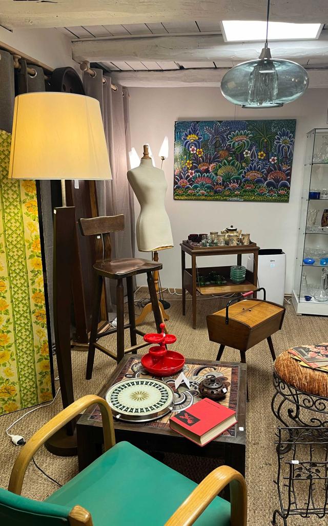 Brocante Retro Style Salle Vintage