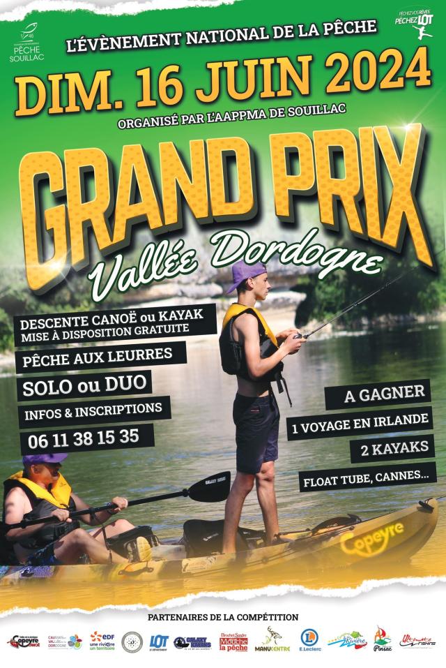 Affiche du concours grand prix pêche