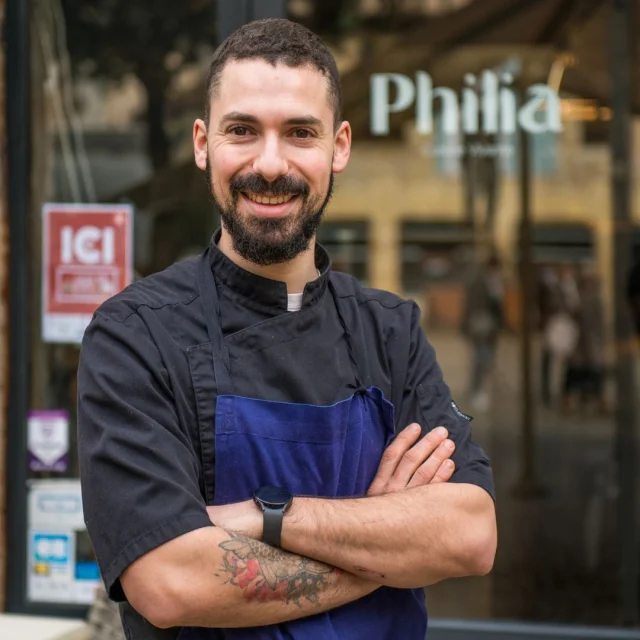 Thomas Biasutti, chef du restaurant Philia à Saint-Céré