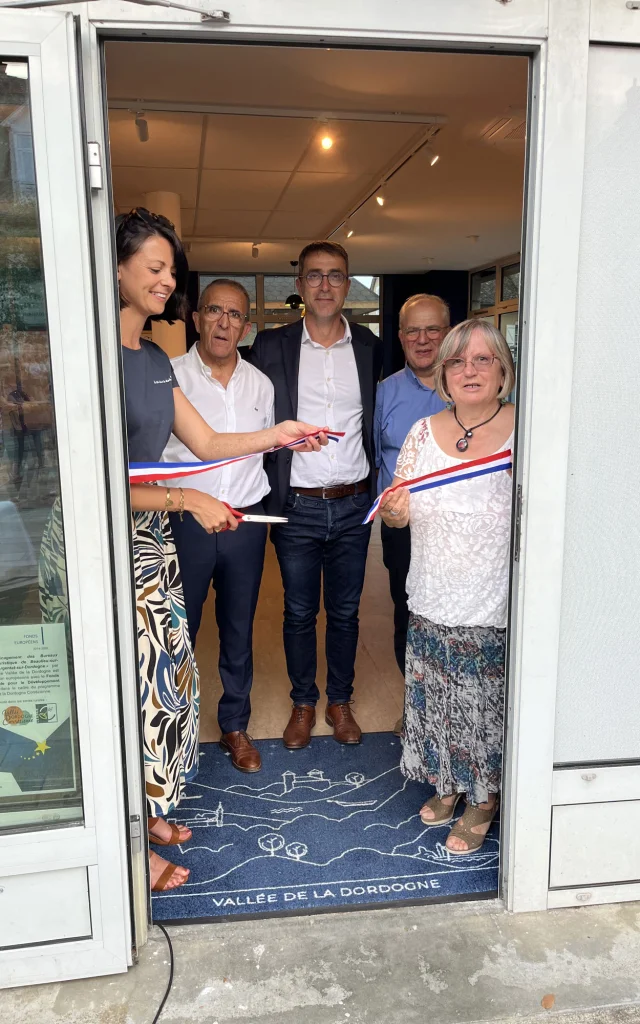 Inauguration bureau Office de tourisme Argentat-sur-Dordogne