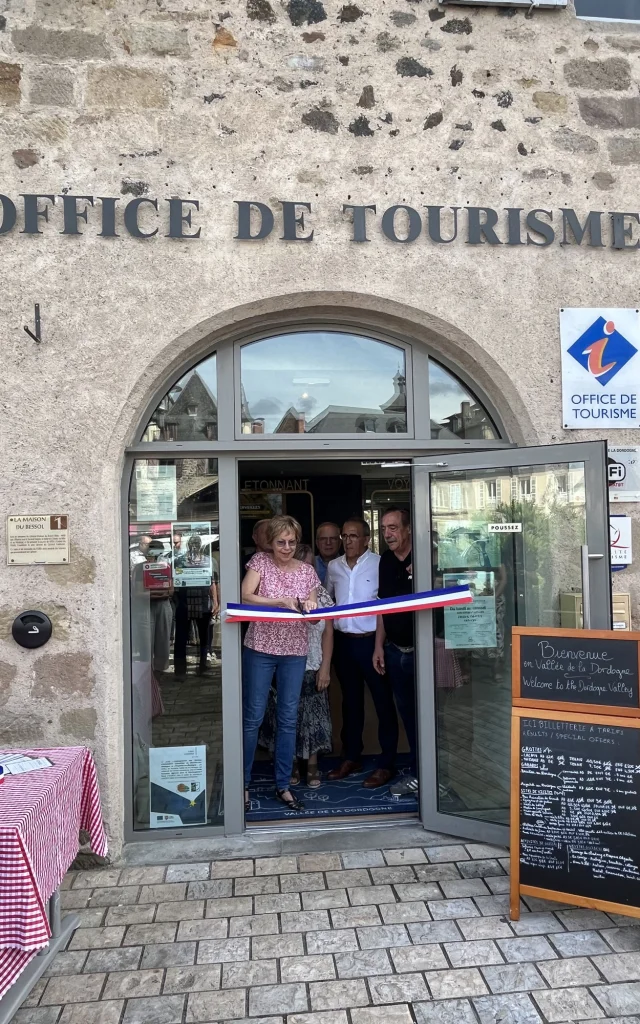 Inauguration bureau Office de tourisme Beaulieu-sur-Dordogne