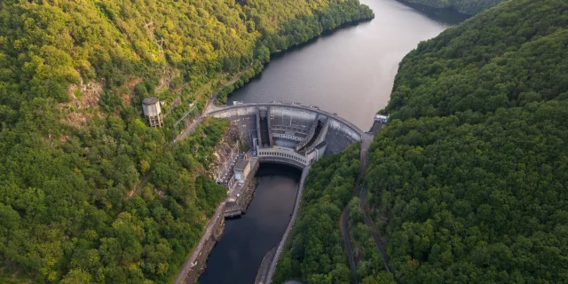 Le barrage du Chastang