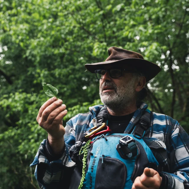 Patrick Lakatos, guide rivière