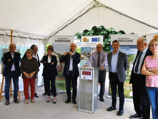 Inauguration Office Tourisme Collonges-la-Rouge