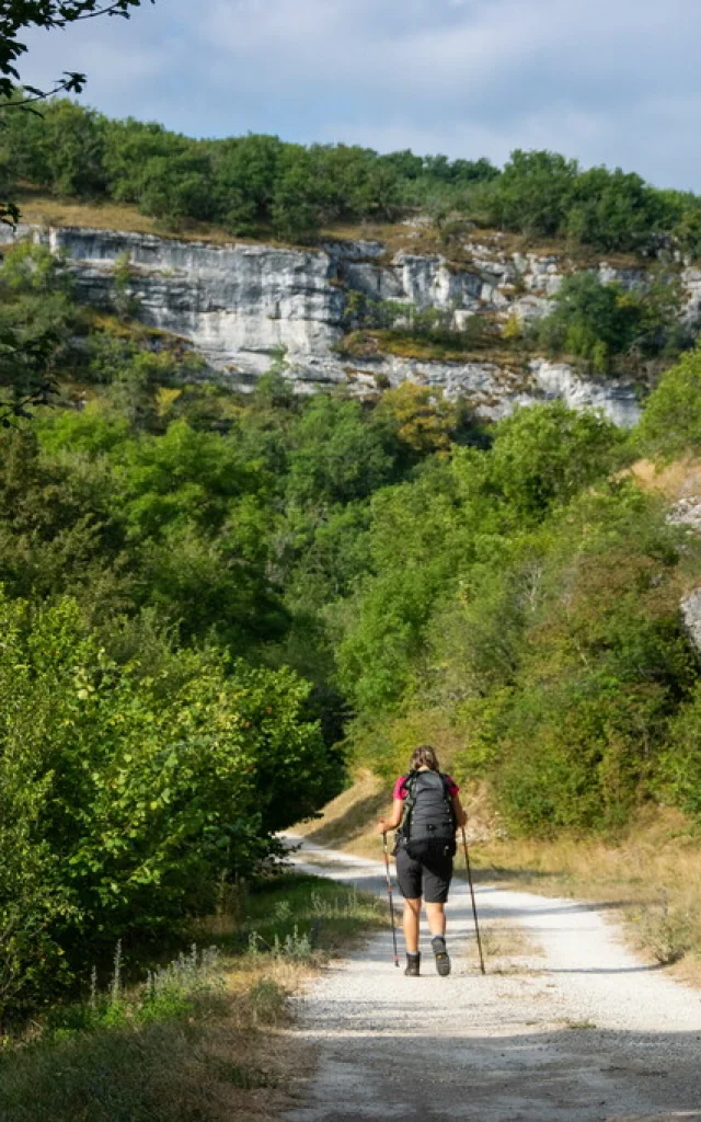 Sur le GR6 - vallée de l'Alzou