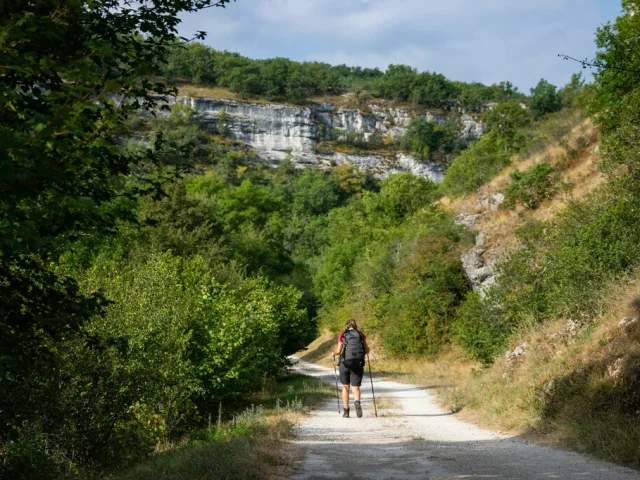 Sur le GR6 - vallée de l'Alzou