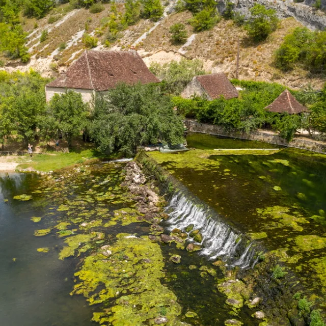 Moulin de Cougnaguet Vallée de l'Ouysse