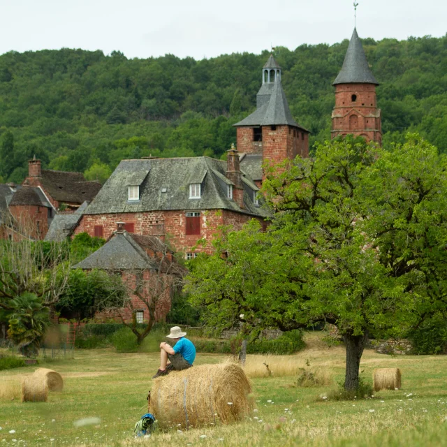 Vue sur le Château de Vassinhac