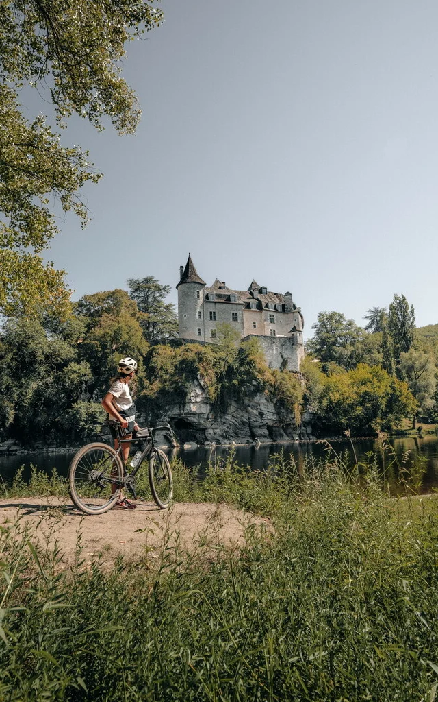 Balade en gravel en vallée de la Dordogne