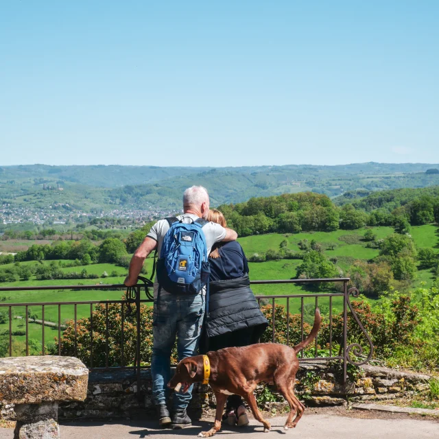 Couple Vue Loubressac Melanie Petit