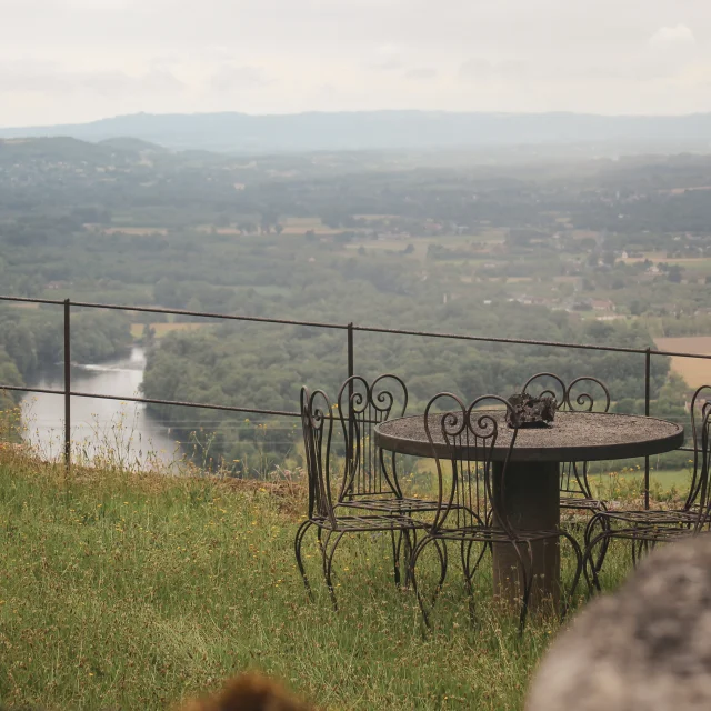 Vue depuis randonnée vers les Ruines de Taillefer