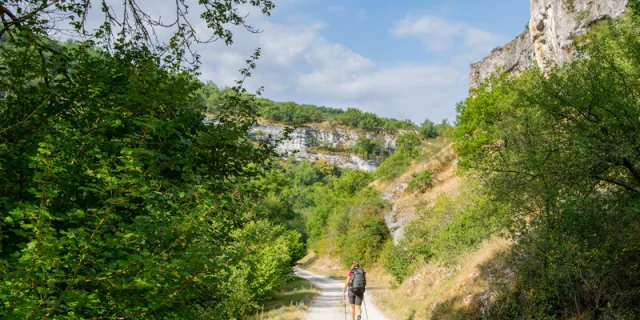 Sur le GR6 - vallée de l'Alzou