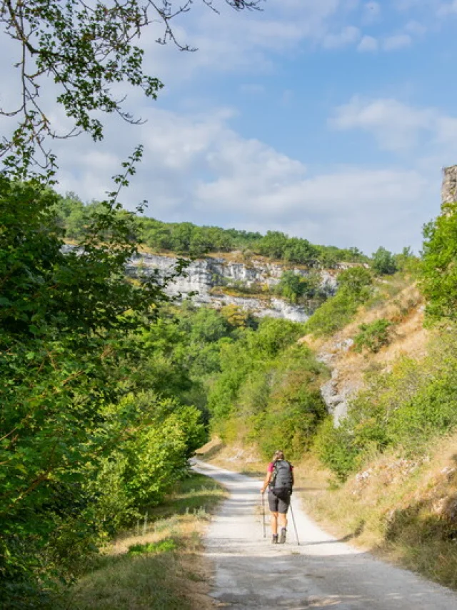 Sur le GR6 - vallée de l'Alzou