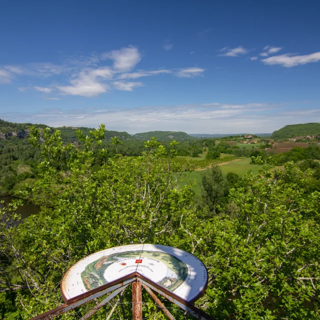 Point de vue au Belvédère de Copeyre