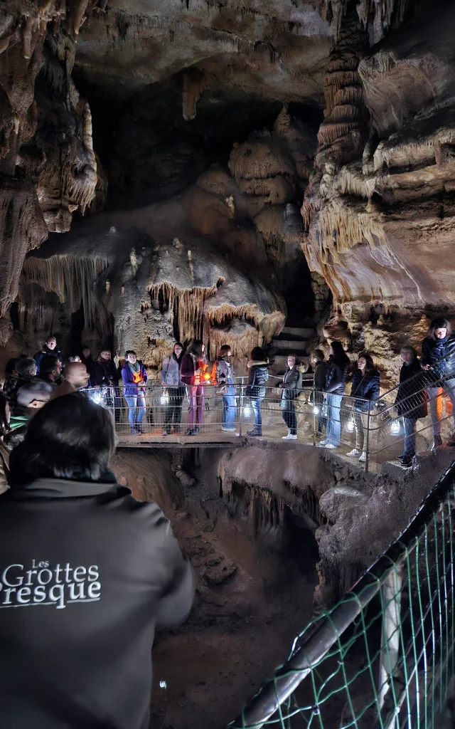 Visite lanternes Grottes de Presque