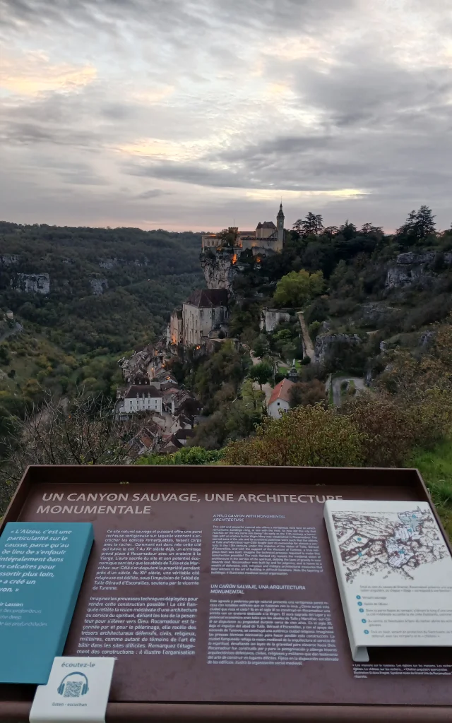 Sentier d'interprétation de Rocamadour